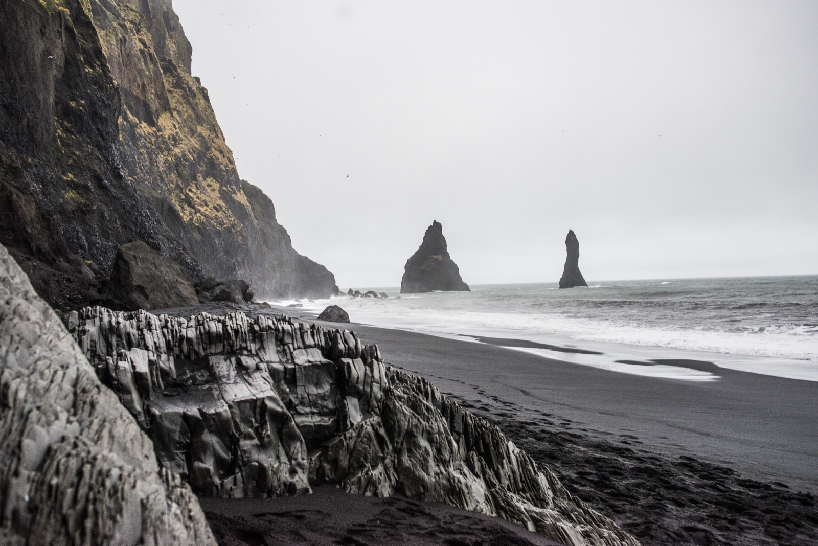 South Coast — Seljalandsfoss, Skógafoss, Reynisfjara, Dyrhólaey, Vík — Wanvela