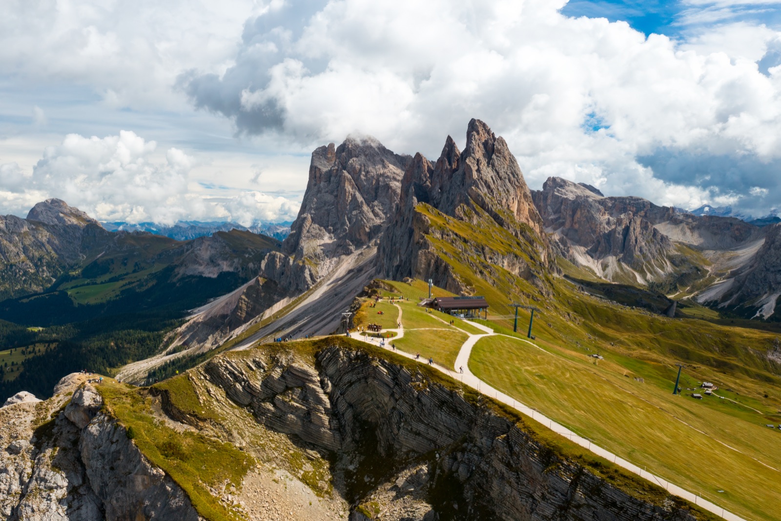 Seceda cable car + Alpe di Siusi — Wanvela
